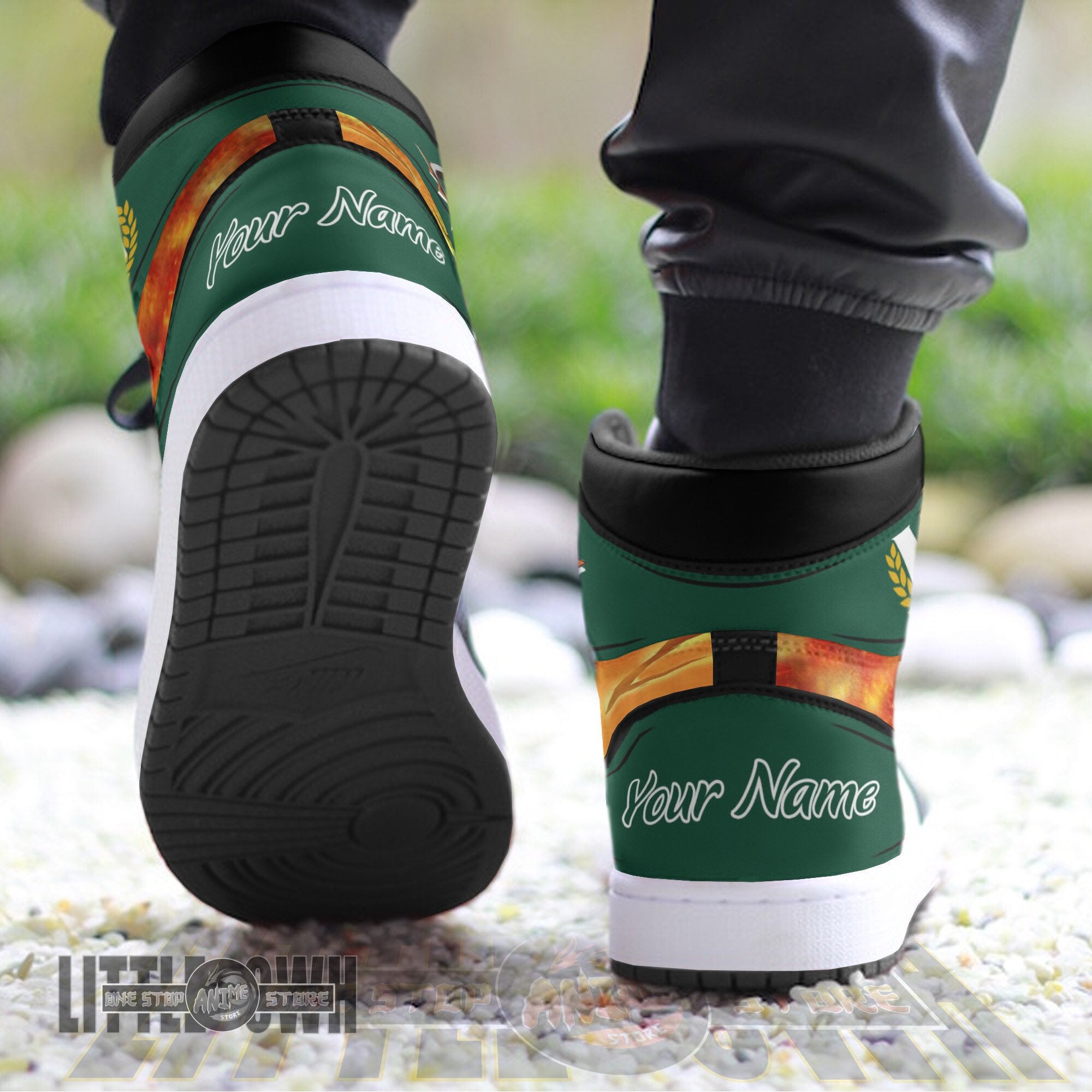 Ideafootwear Kacchan AJ1 High Sneakers Shoes For Men And Women
