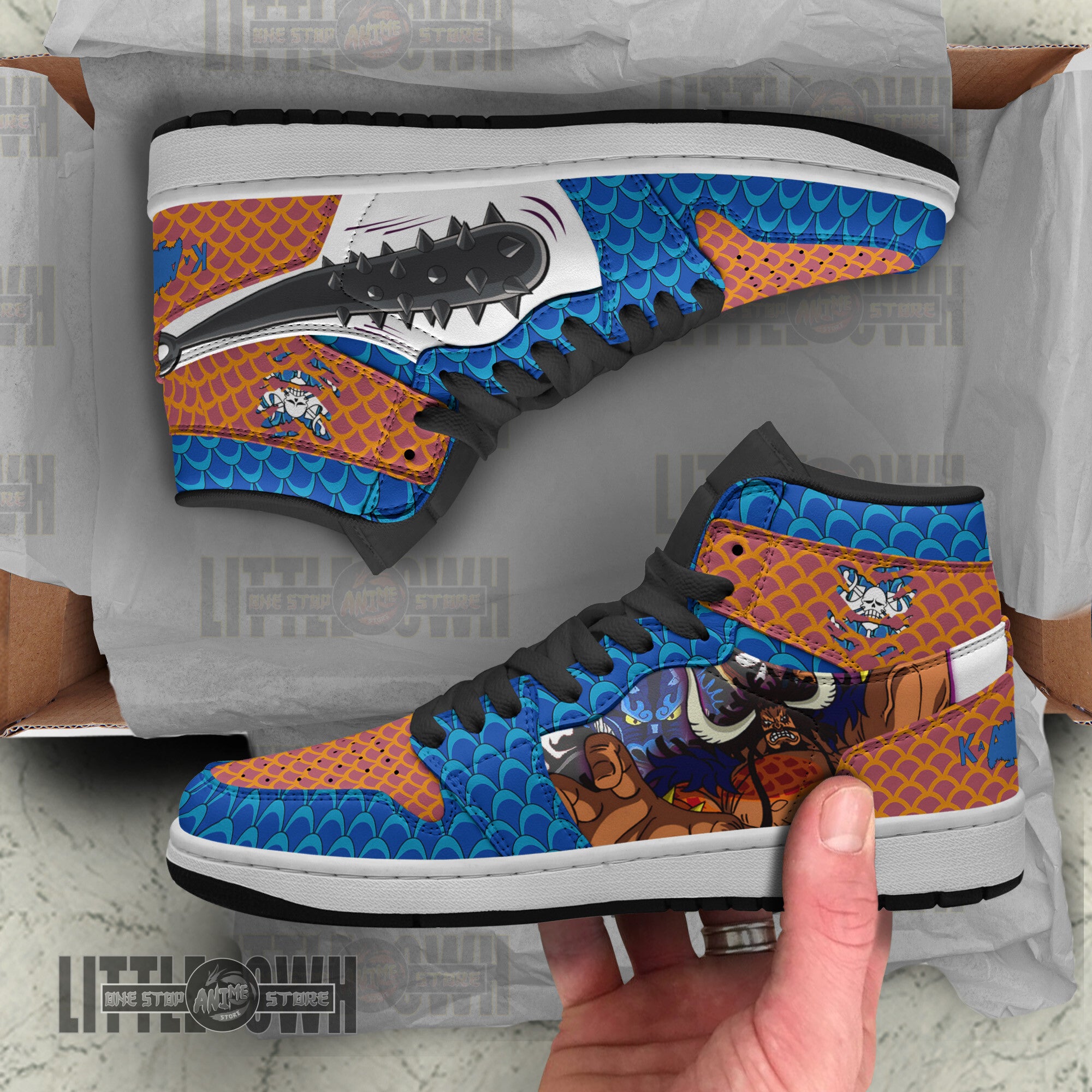 Ideafootwear Kaido AJ1 High Sneakers Shoes For Men And Women