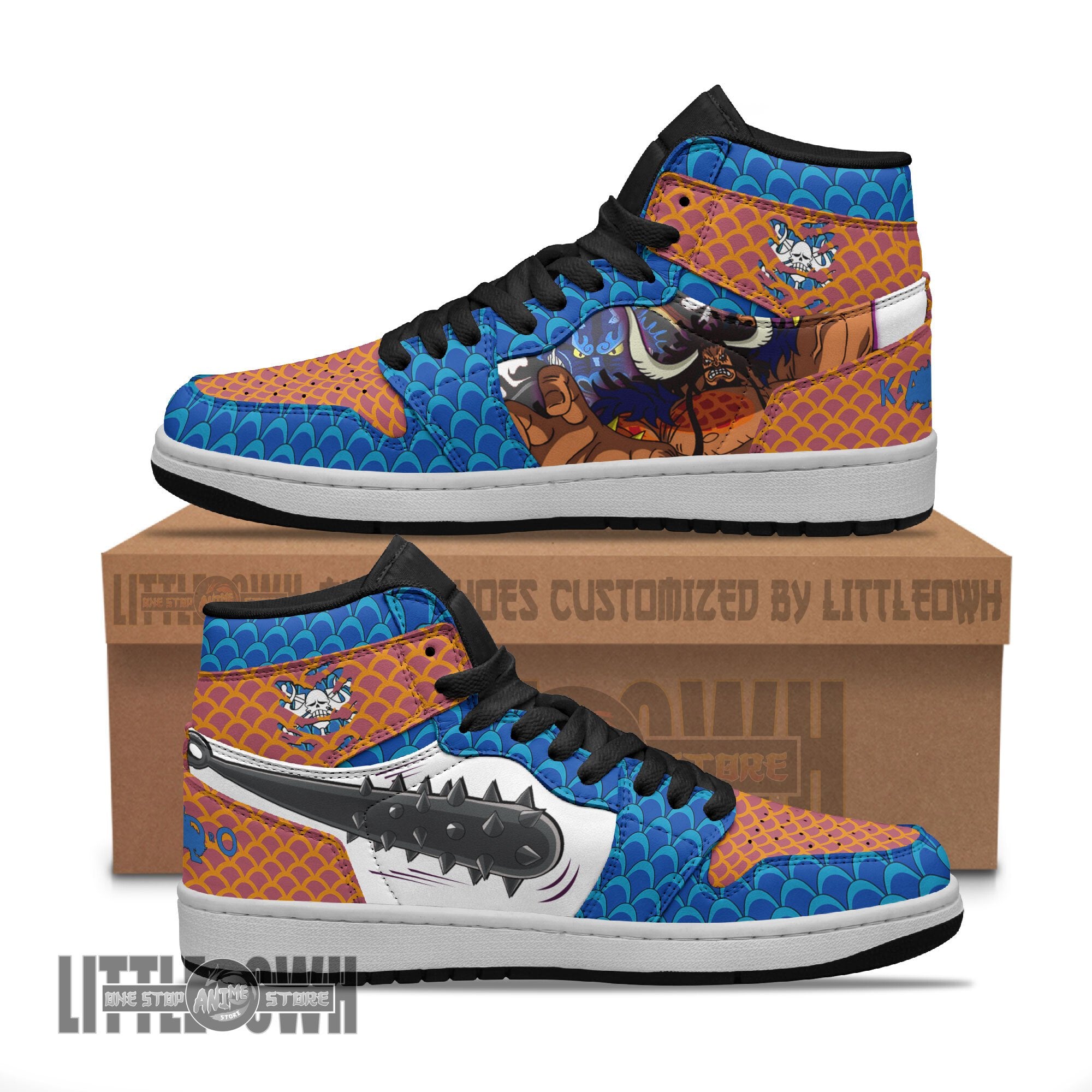 Ideafootwear Kaido AJ1 High Sneakers Shoes For Men And Women