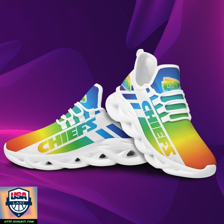 Ideafootwear Kansas City Chiefs Max Soul Shoes Sneakers For Men And Women