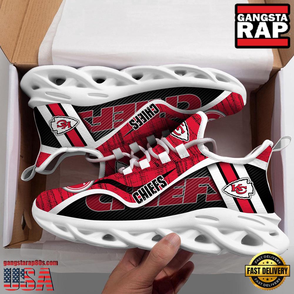Ideafootwear Kansas City Chiefs Max Soul Shoes Sneakers For Men And Women