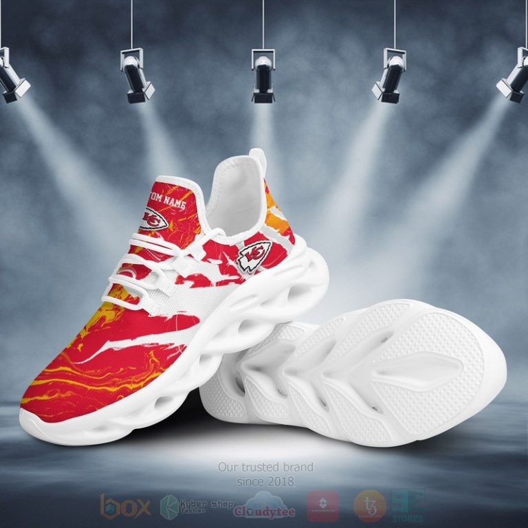 Ideafootwear Kansas City Chiefs Max Soul Shoes Sneakers For Men And Women