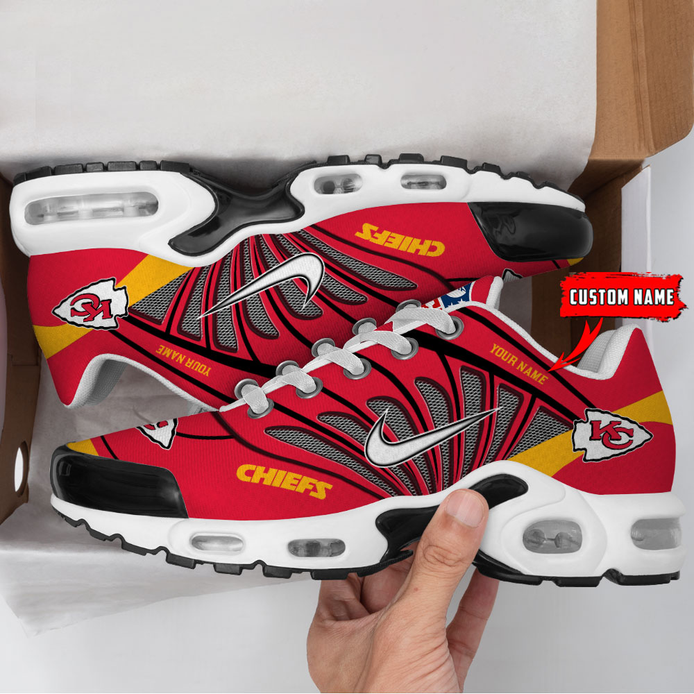 Ideafootwear Kansas City Chiefs TN Shoes Sneakers For Men And Women