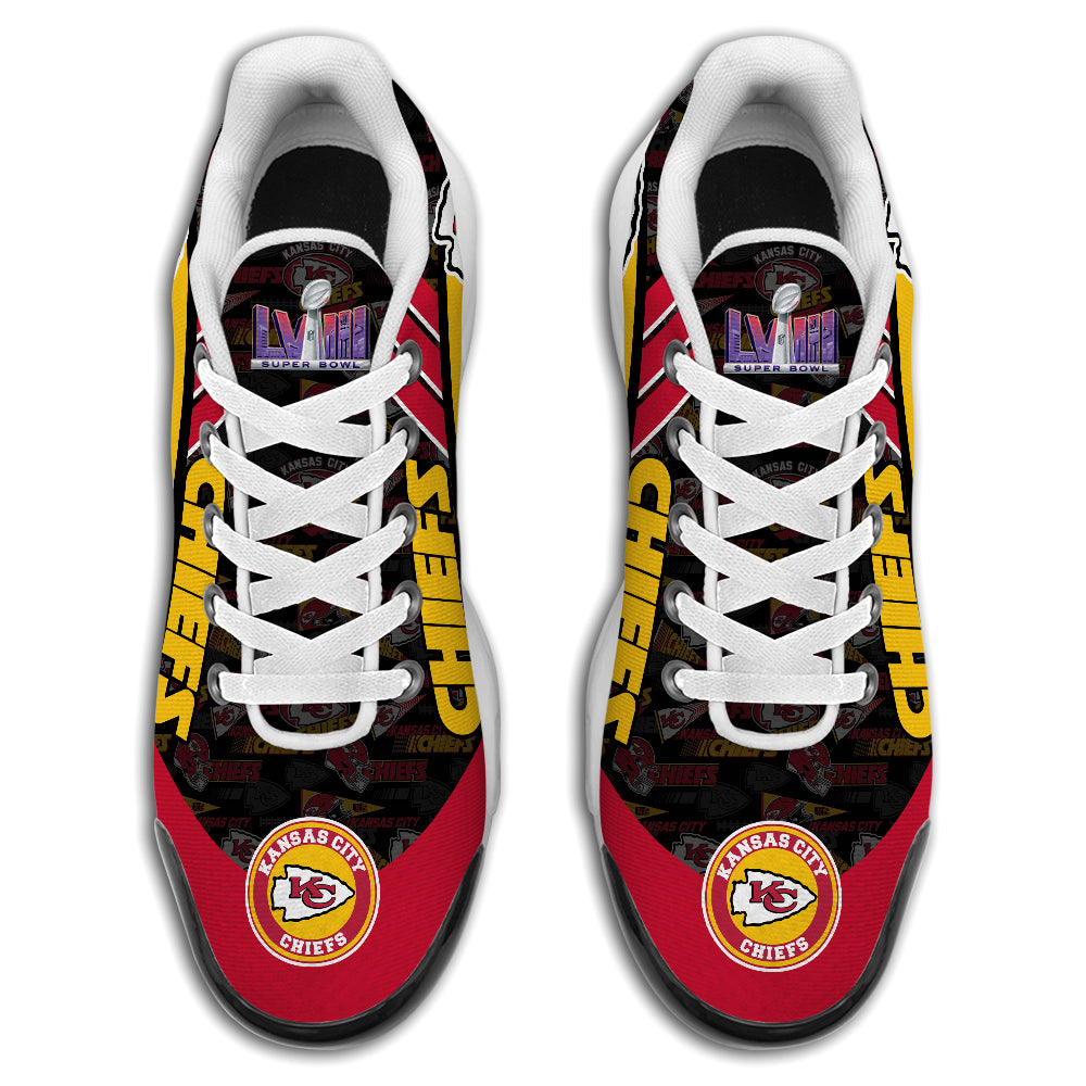 Ideafootwear Kansas City Chiefs TN Shoes Sneakers For Men And Women