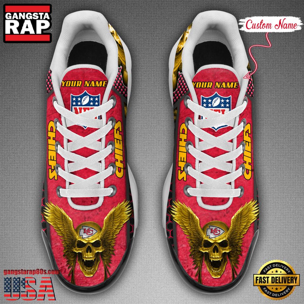 Ideafootwear Kansas City Chiefs TN Shoes Sneakers For Men And Women