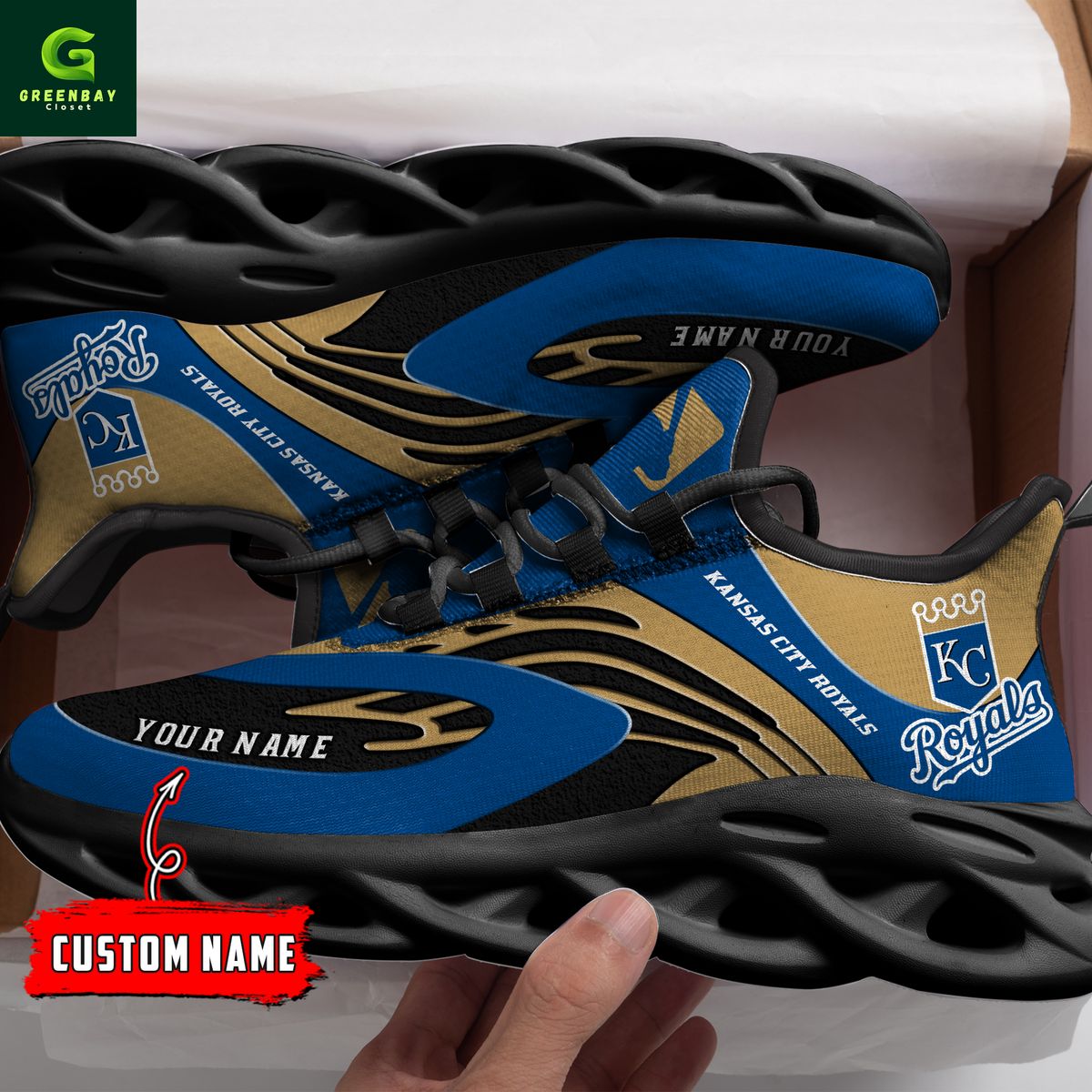 Ideafootwear Kansas City Royals Max Soul Shoes Sneakers For Men And Women