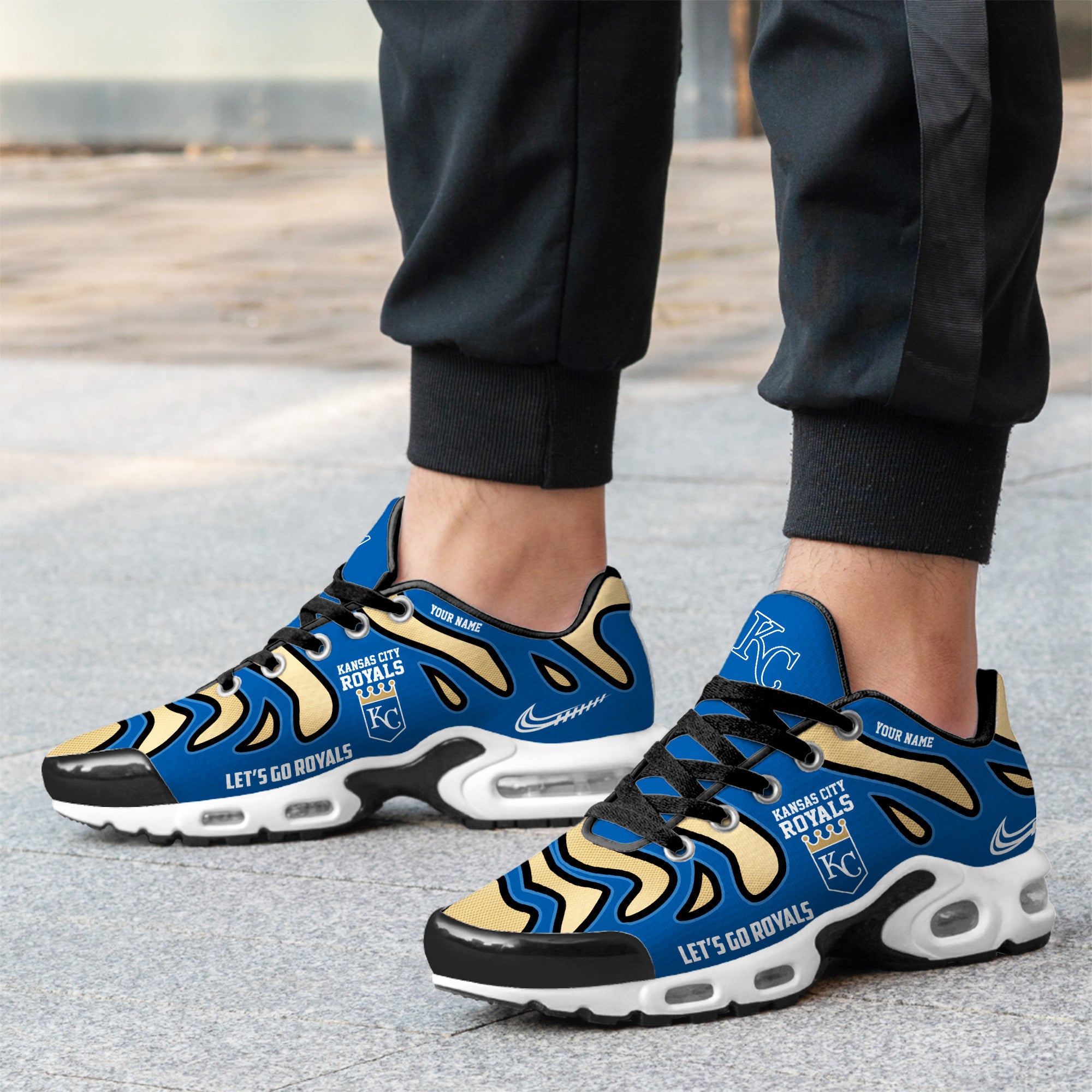 Ideafootwear Kansas City Royals TN Shoes Sneakers For Men And Women