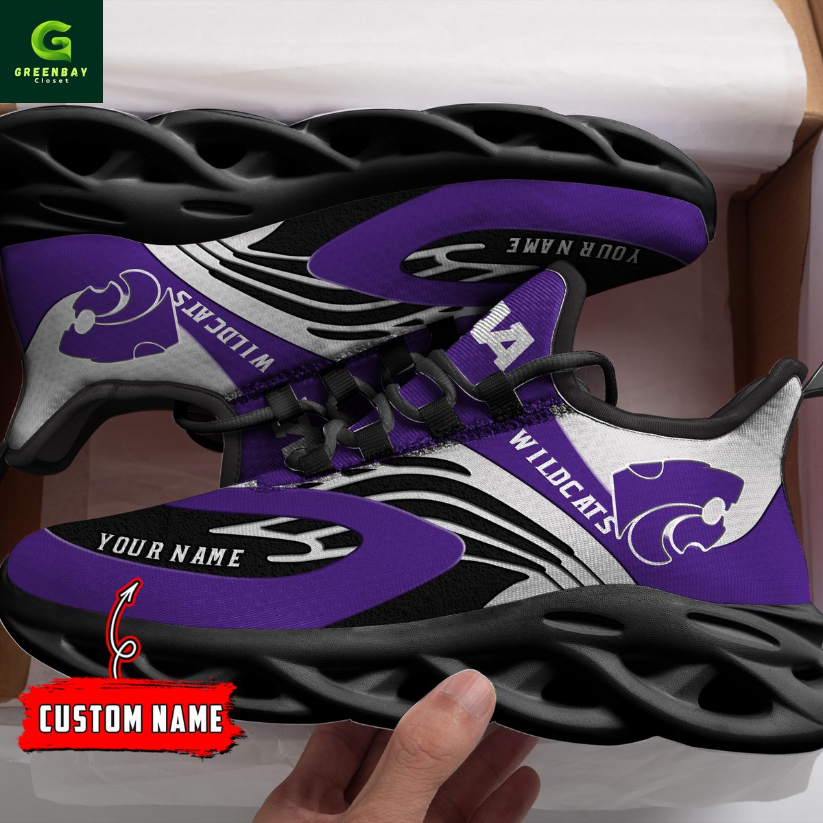 Ideafootwear Kansas State Wildcats Max Soul Shoes Sneakers For Men And Women