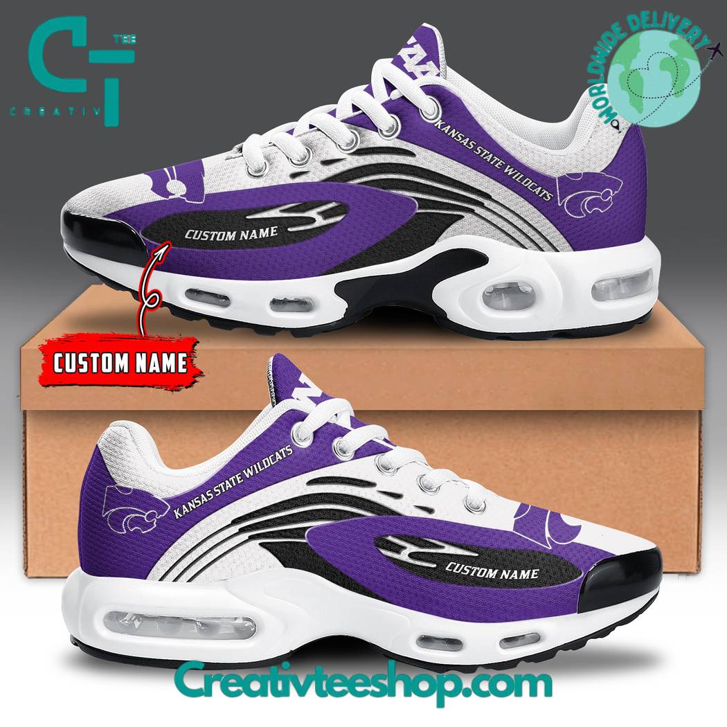 Ideafootwear Kansas State Wildcats TN Shoes Sneakers For Men And Women