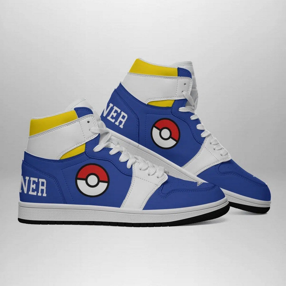 Ideafootwear Kanto Trainer Pokemon AJ1 High Sneakers Shoes For Men And Women