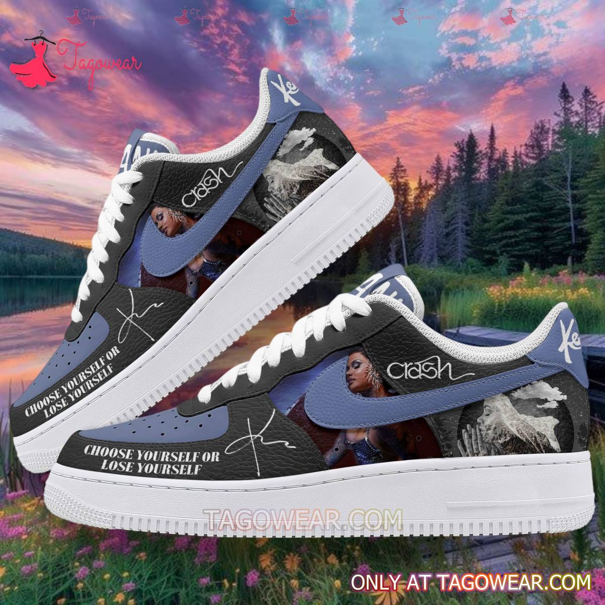 Ideafootwear Kehlani Crash Air Low-Top Sneakers Shoes For Men And Women 2
