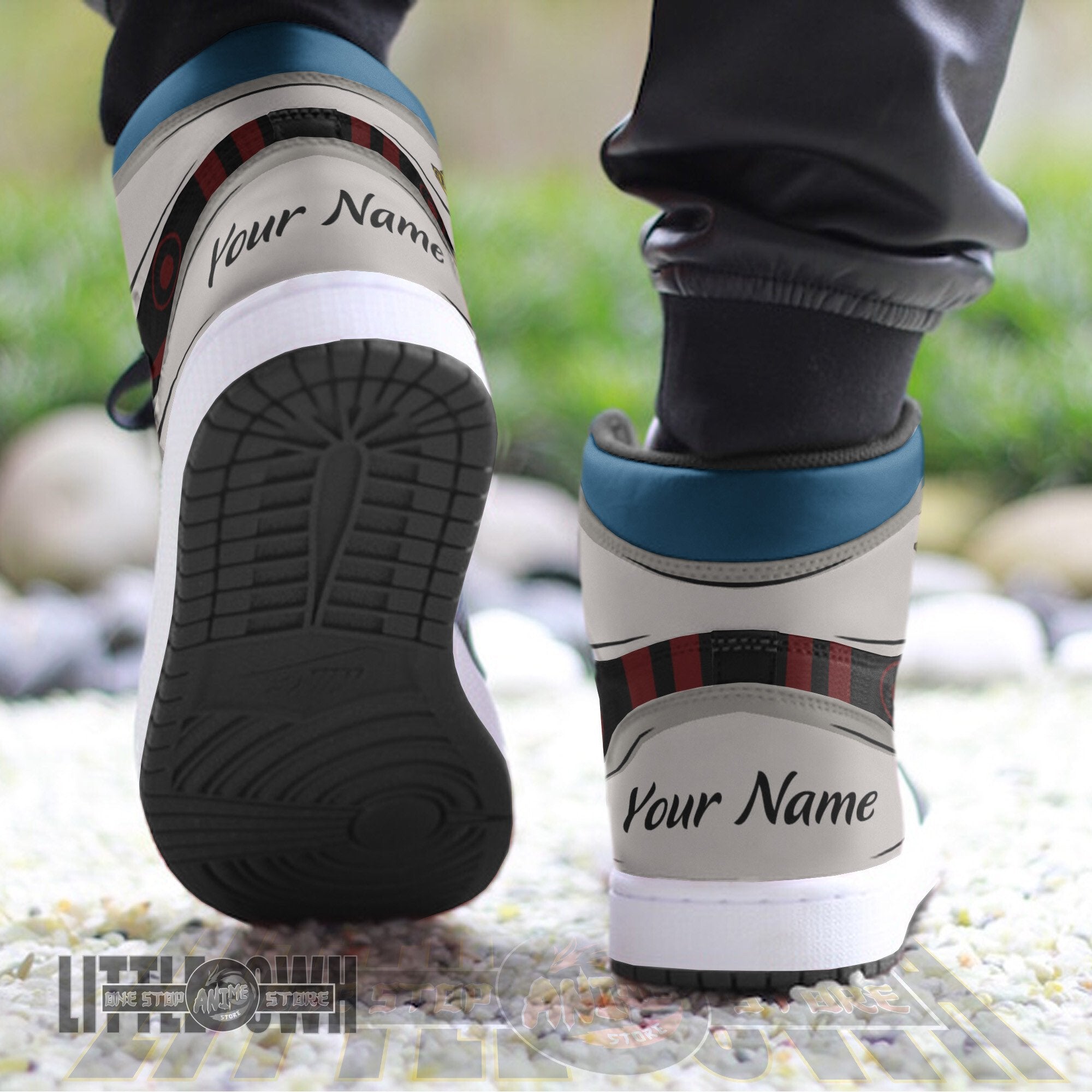 Ideafootwear Kento Nanami AJ1 High Sneakers Shoes For Men And Women