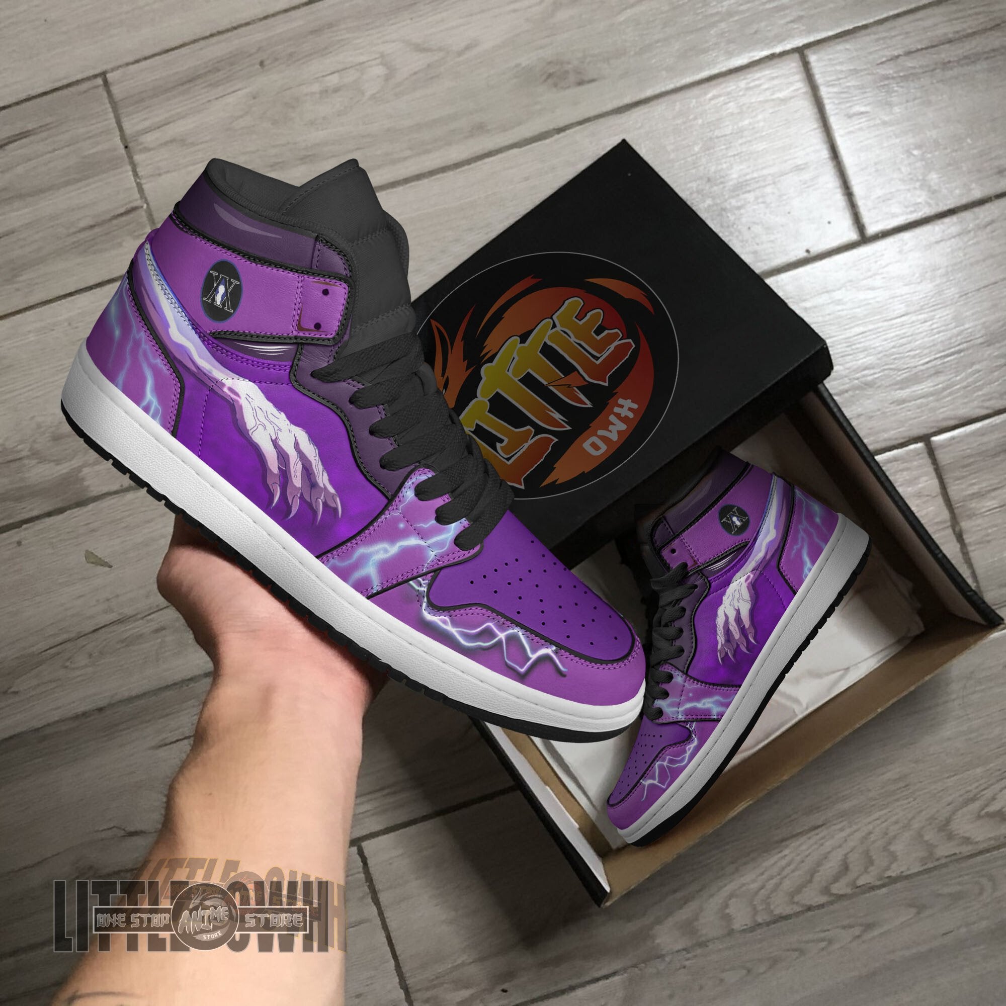 Ideafootwear Killua Assassin AJ1 High Sneakers Shoes For Men And Women
