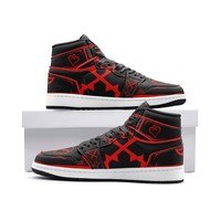 Ideafootwear Kingdom Hearts AJ1 High Sneakers Shoes For Men And Women