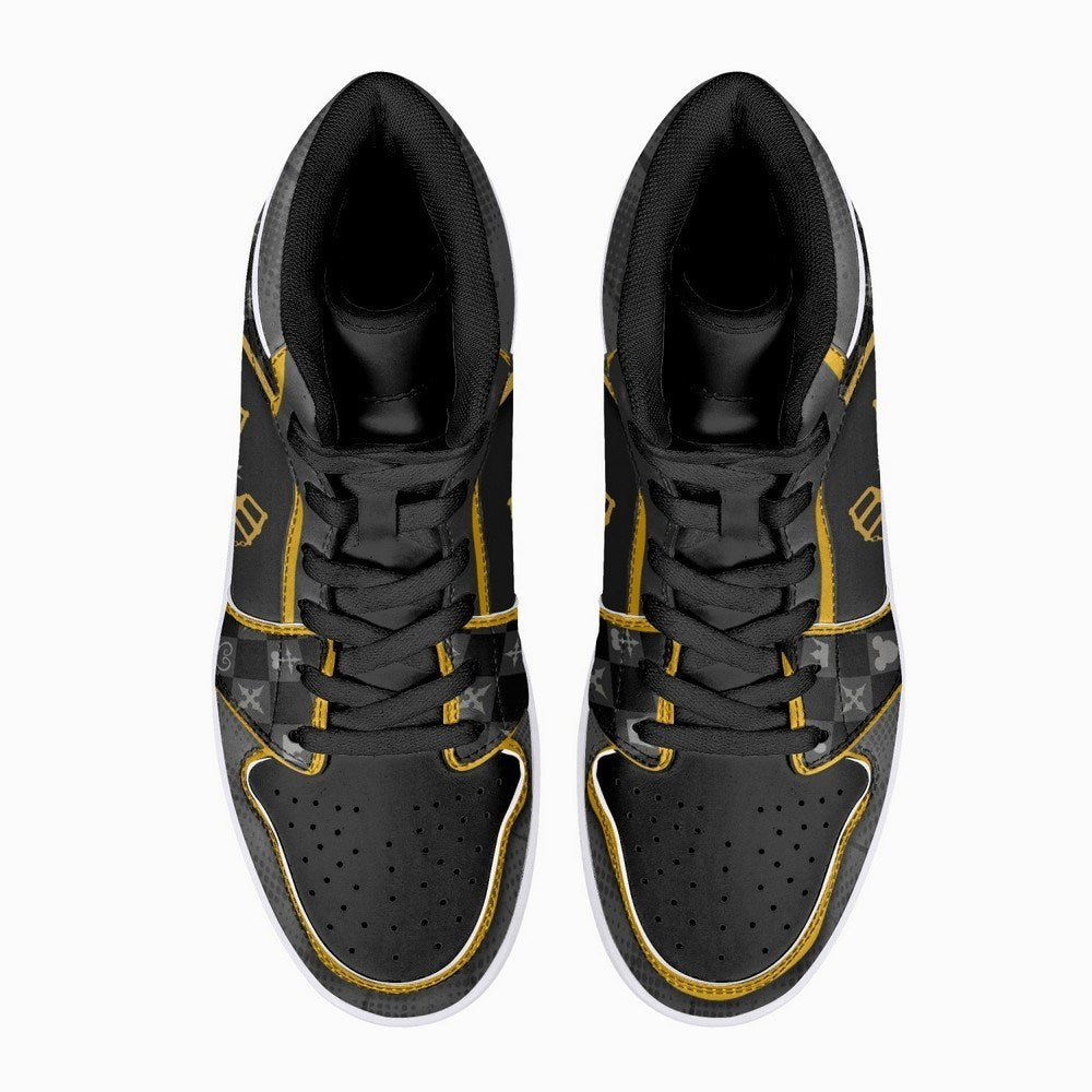Ideafootwear Kingdom Hearts AJ1 High Sneakers Shoes For Men And Women