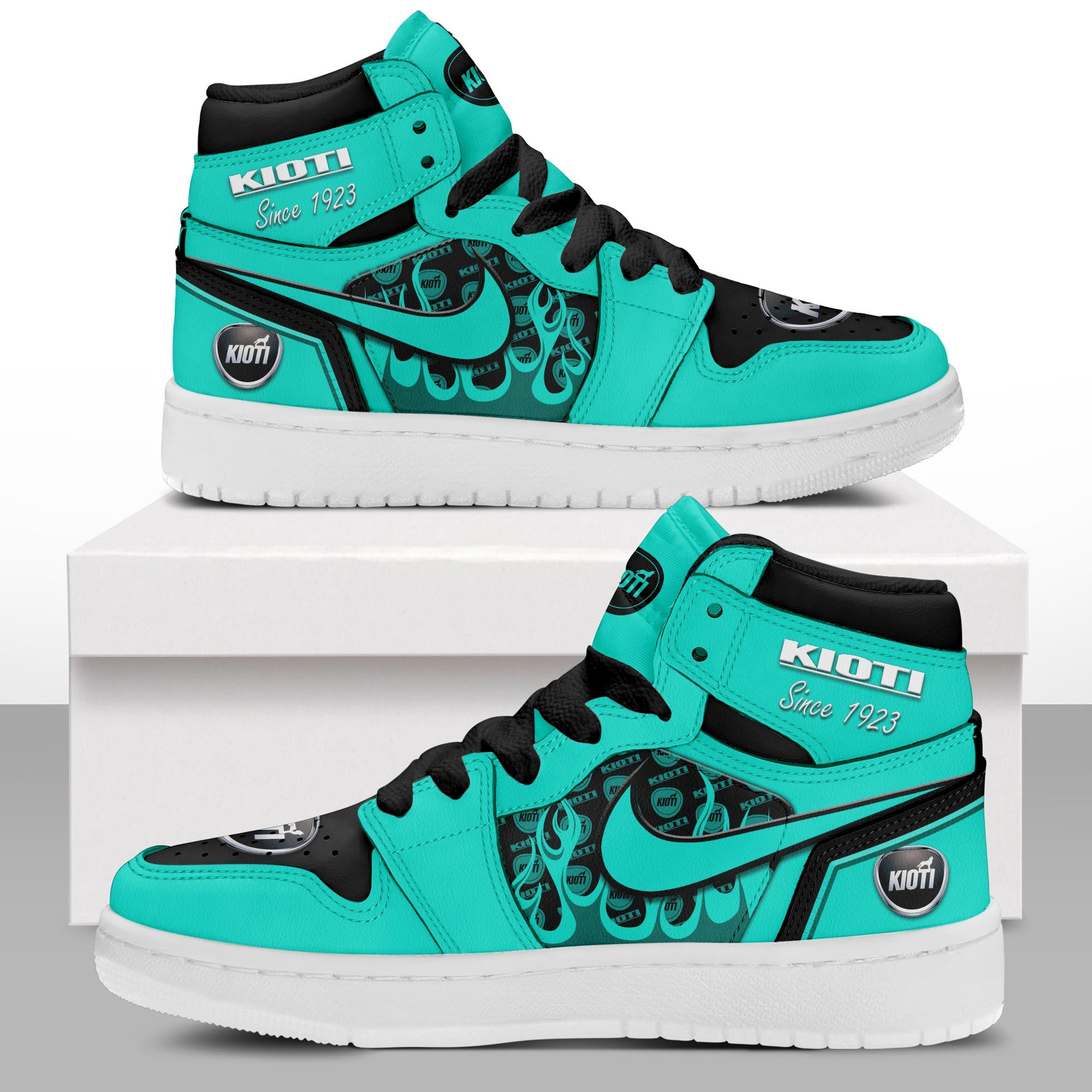 Ideafootwear Kioti AJ1 High Sneakers Shoes For Men And Women