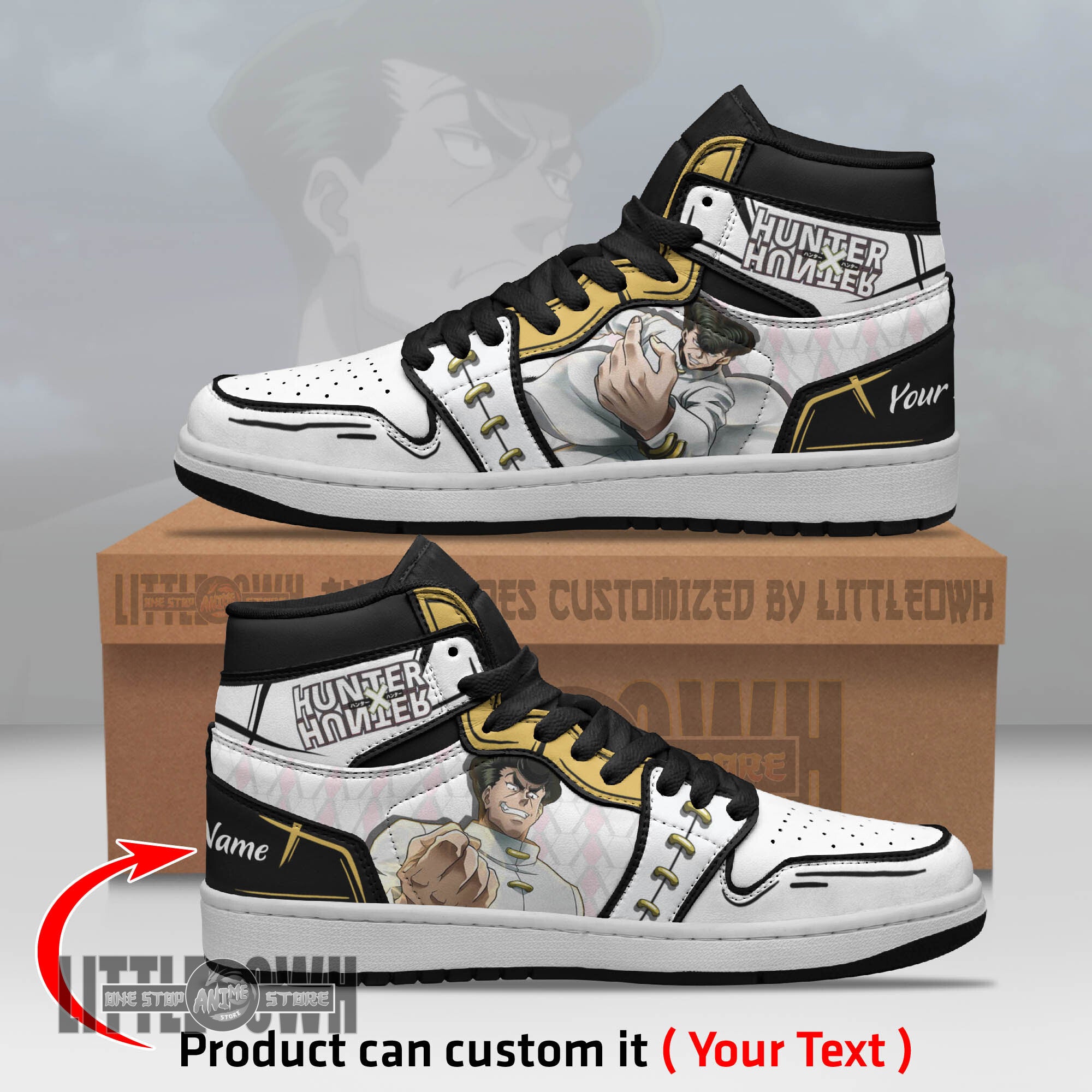 Ideafootwear Knuckle Bine AJ1 High Sneakers Shoes For Men And Women