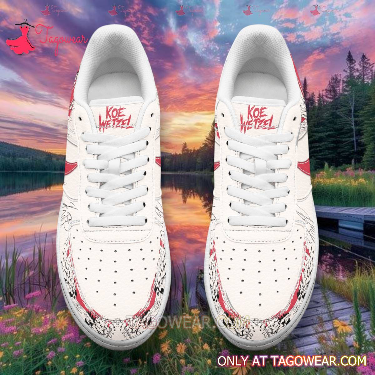 Ideafootwear Koe Wetzel Air Low-Top Sneakers Shoes For Men And Women 2