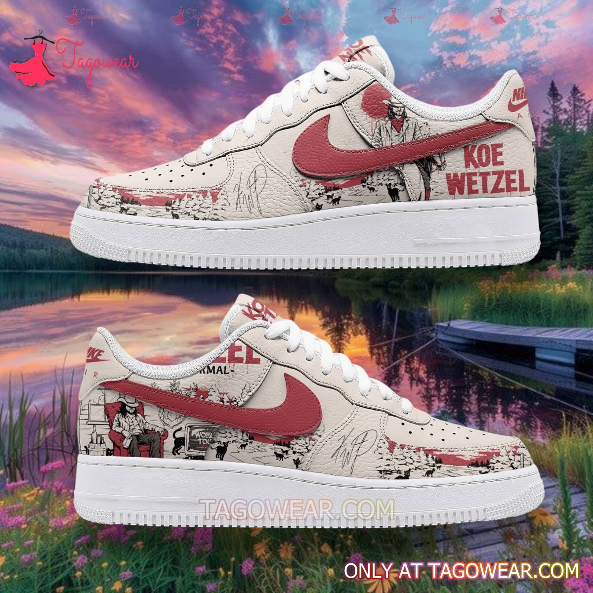 Ideafootwear Koe Wetzel Air Low-Top Sneakers Shoes For Men And Women 1