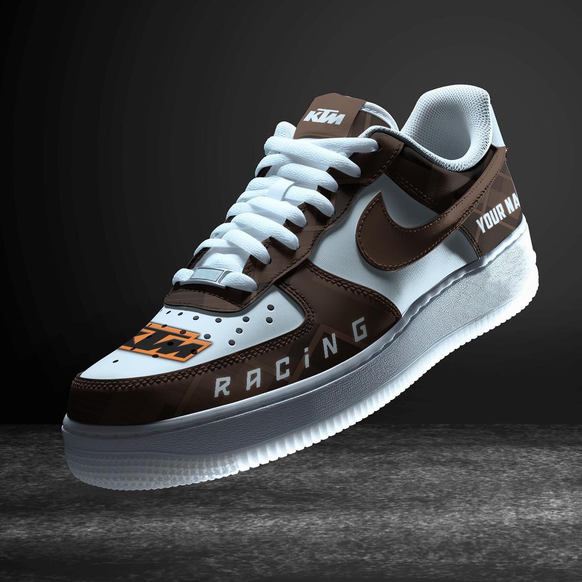 Ideafootwear KTM Air Low-Top Sneakers Shoes For Men And Women 1