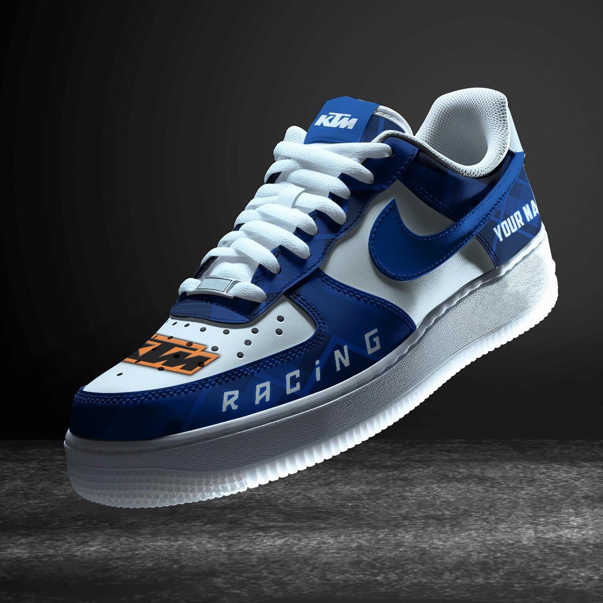 Ideafootwear KTM Air Low-Top Sneakers Shoes For Men And Women 1