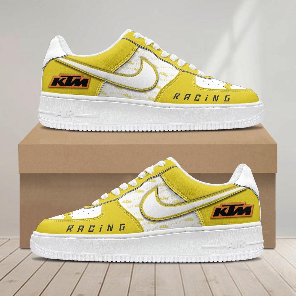 Ideafootwear KTM Air Low-Top Sneakers Shoes For Men And Women 1