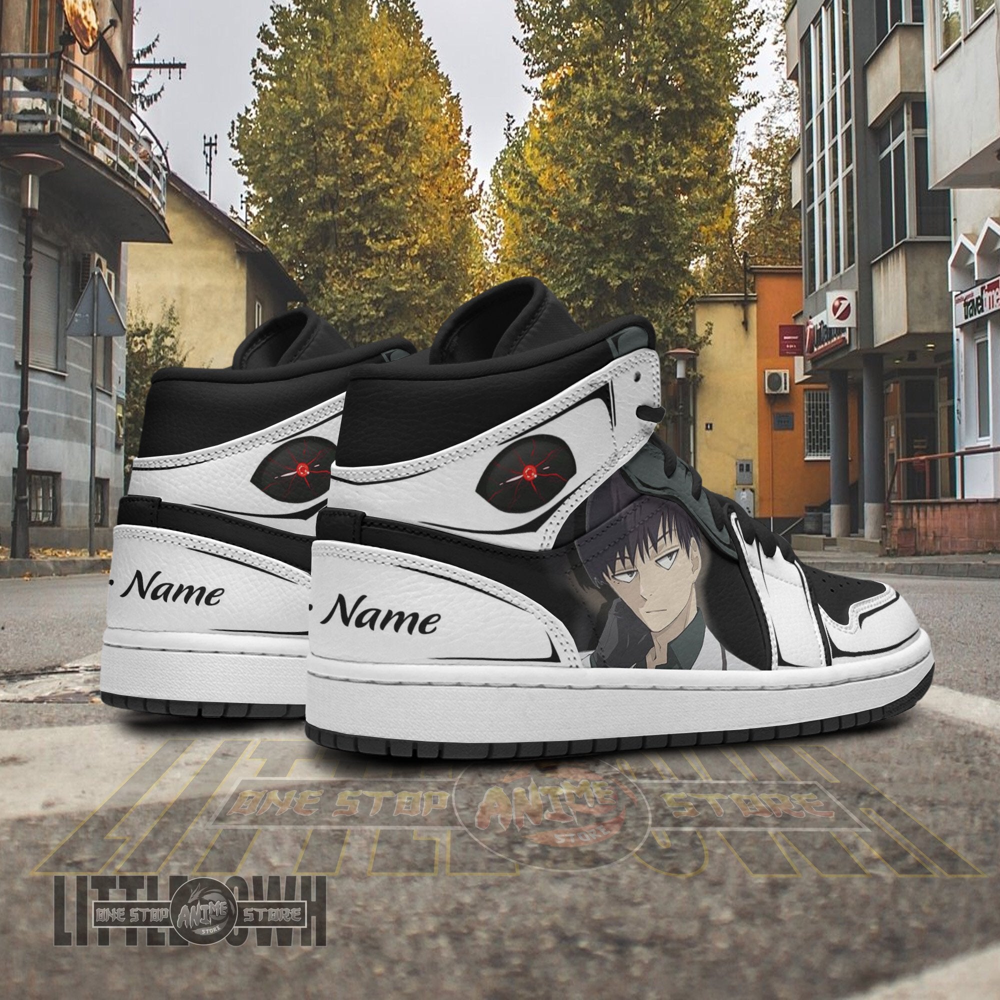 Ideafootwear Kuki Urie AJ1 High Sneakers Shoes For Men And Women