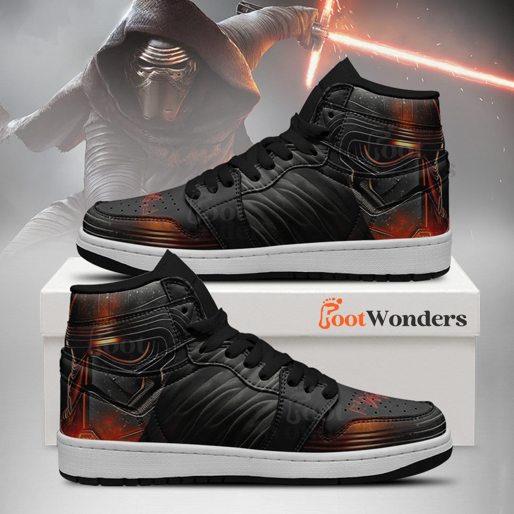 Ideafootwear Kylo Ren AJ1 High Sneakers Shoes For Men And Women