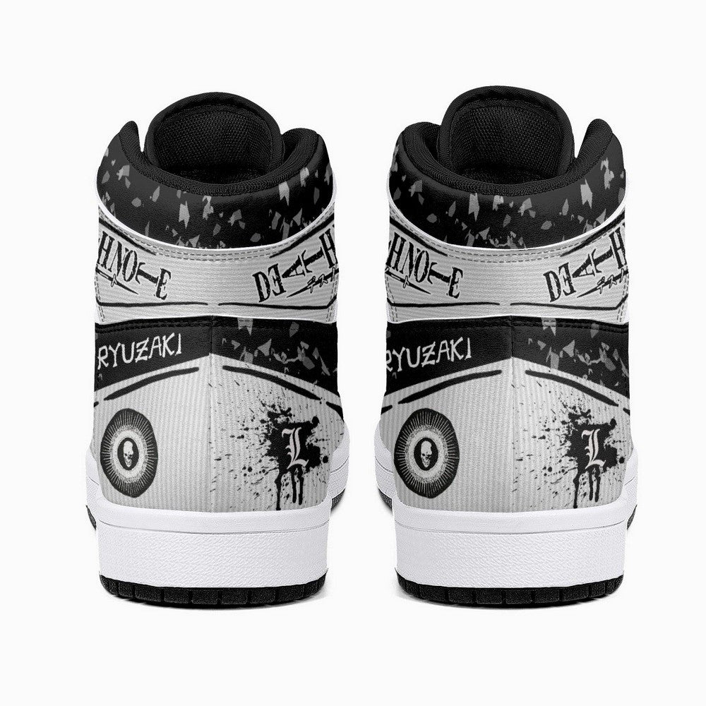Ideafootwear L Lawliet Ryuzaki Desu N?to AJ1 High Sneakers Shoes For Men And Women