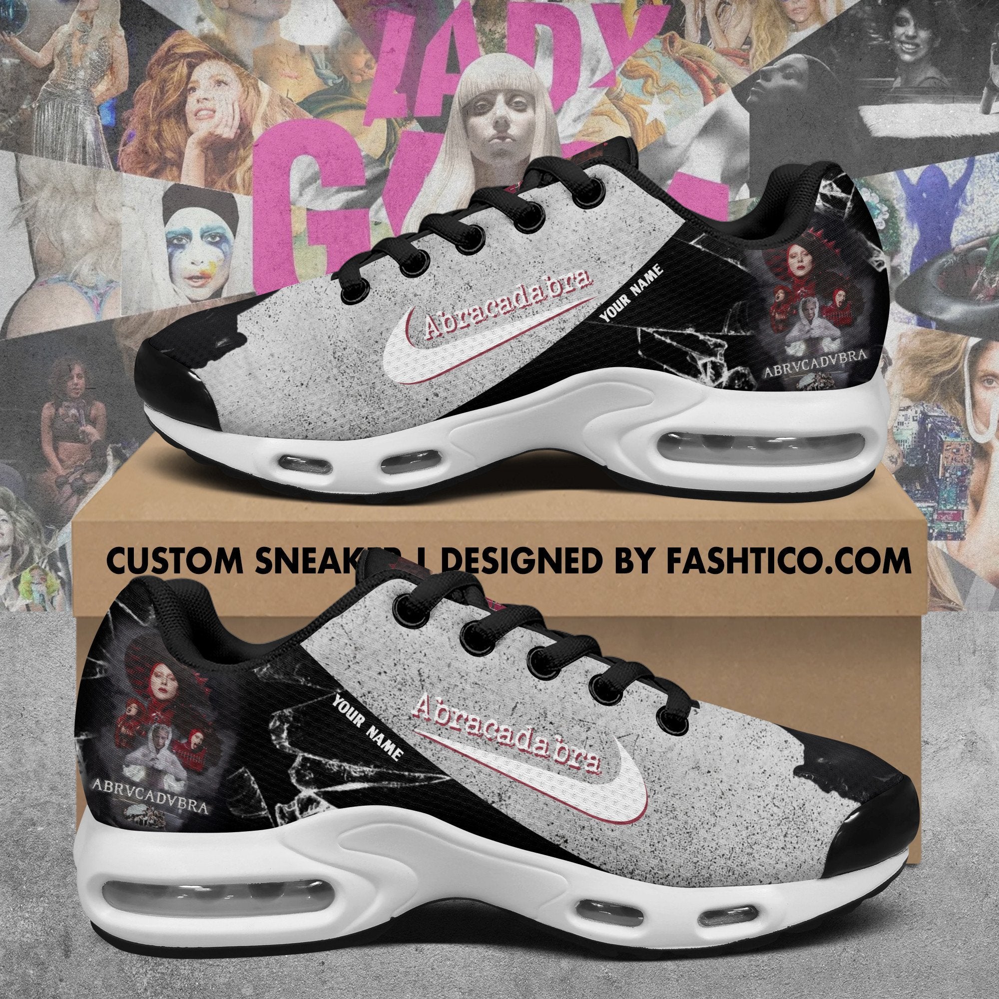 Ideafootwear Lady GaGa TN Shoes Sneakers For Men And Women