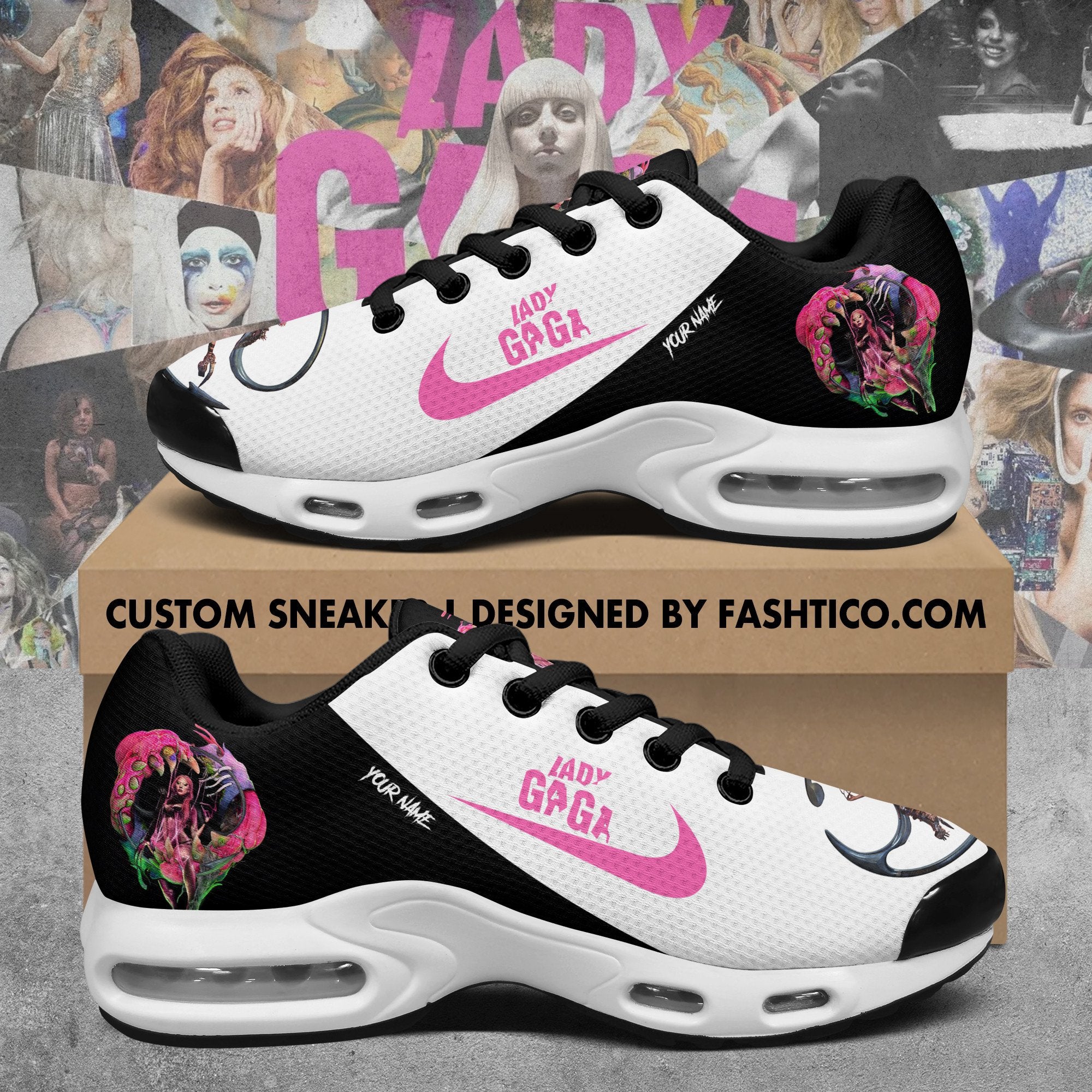 Ideafootwear Lady GaGa TN Shoes Sneakers For Men And Women