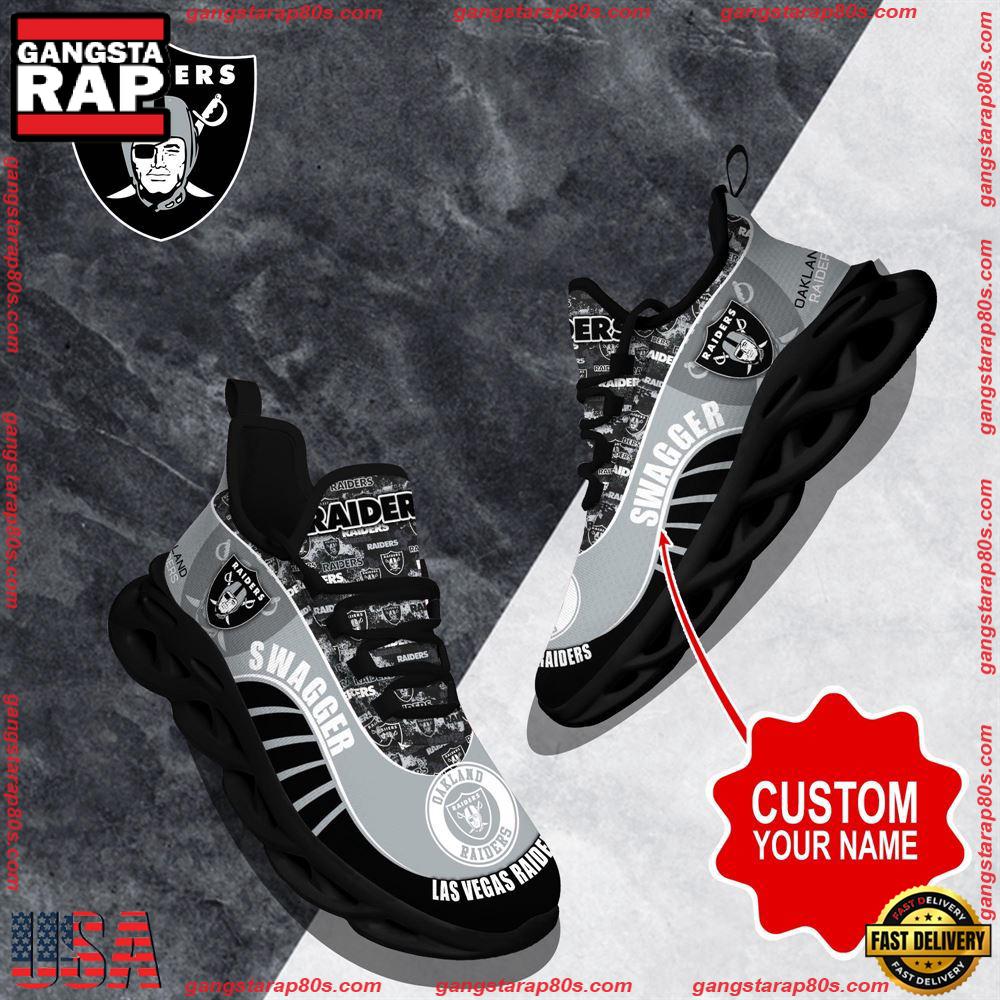 Ideafootwear Las Vegas Raiders Max Soul Shoes Sneakers For Men And Women