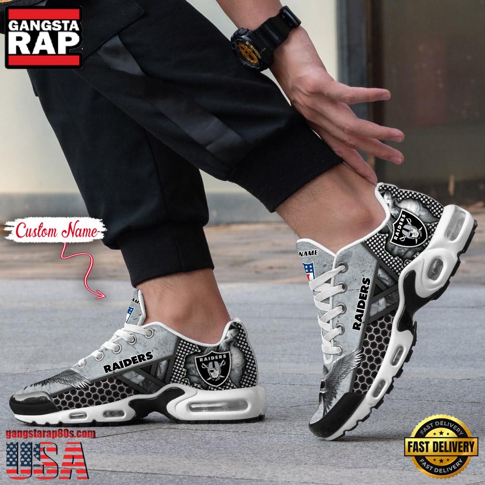 Ideafootwear Las Vegas Raiders TN Shoes Sneakers For Men And Women