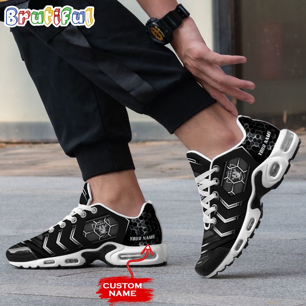 Ideafootwear Las Vegas Raiders TN Shoes Sneakers For Men And Women