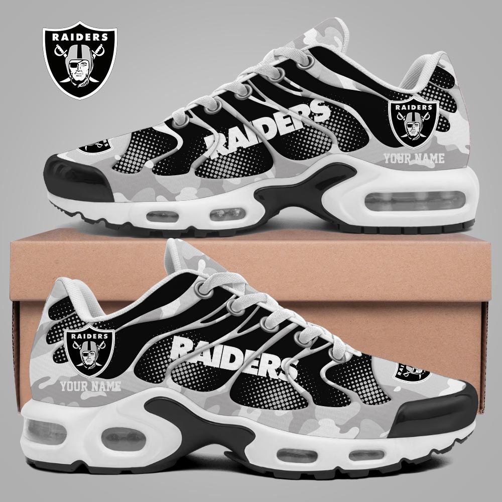 Ideafootwear Las Vegas Raiders TN Shoes Sneakers For Men And Women