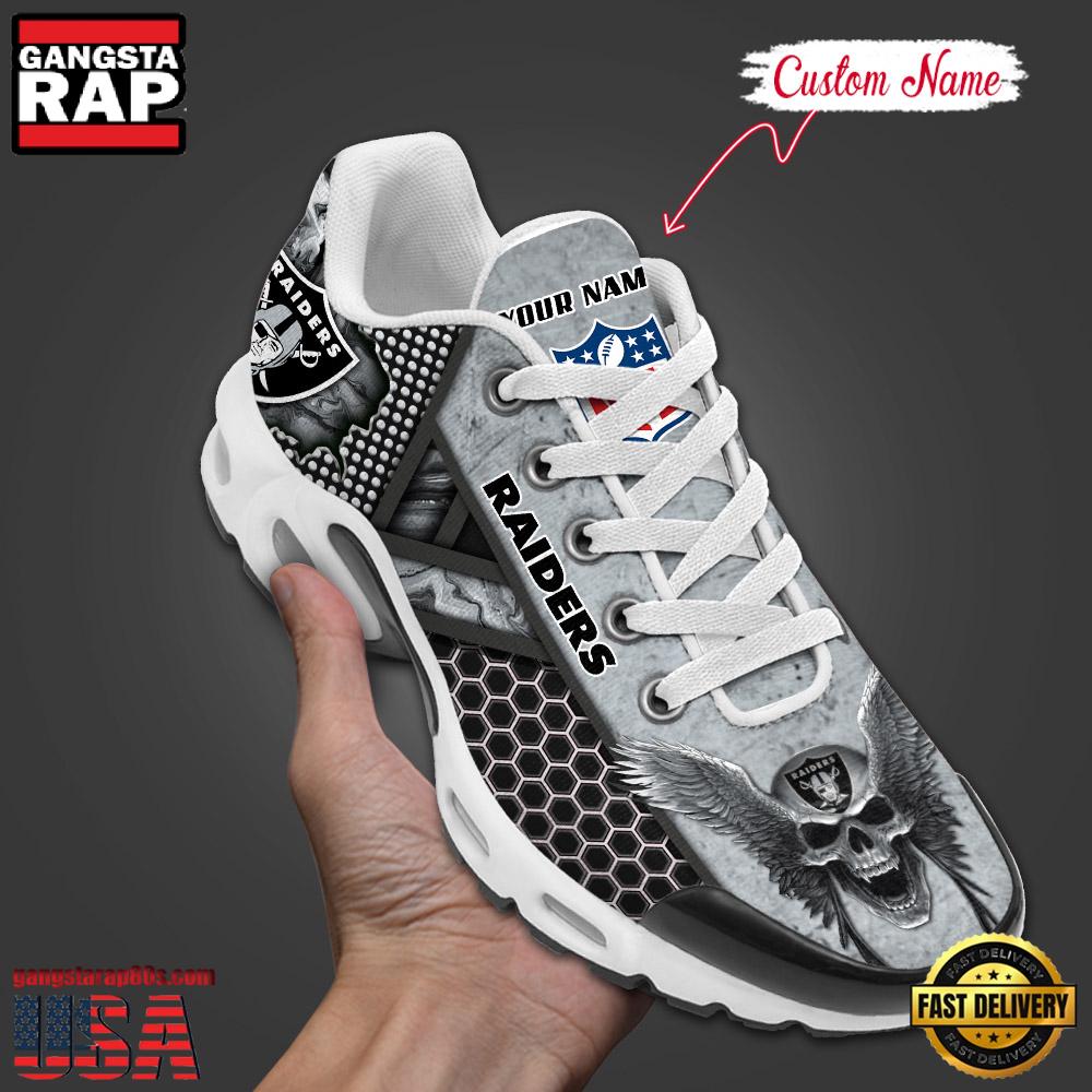Ideafootwear Las Vegas Raiders TN Shoes Sneakers For Men And Women