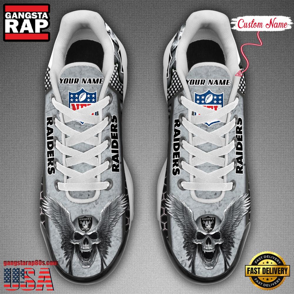 Ideafootwear Las Vegas Raiders TN Shoes Sneakers For Men And Women