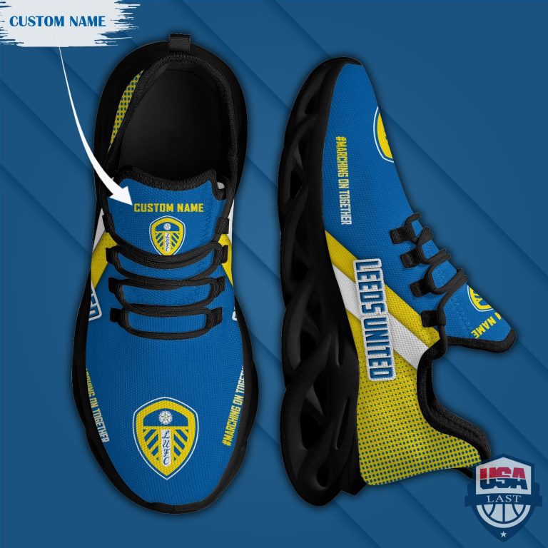 Ideafootwear Leeds United Max Soul Shoes Sneakers For Men And Women