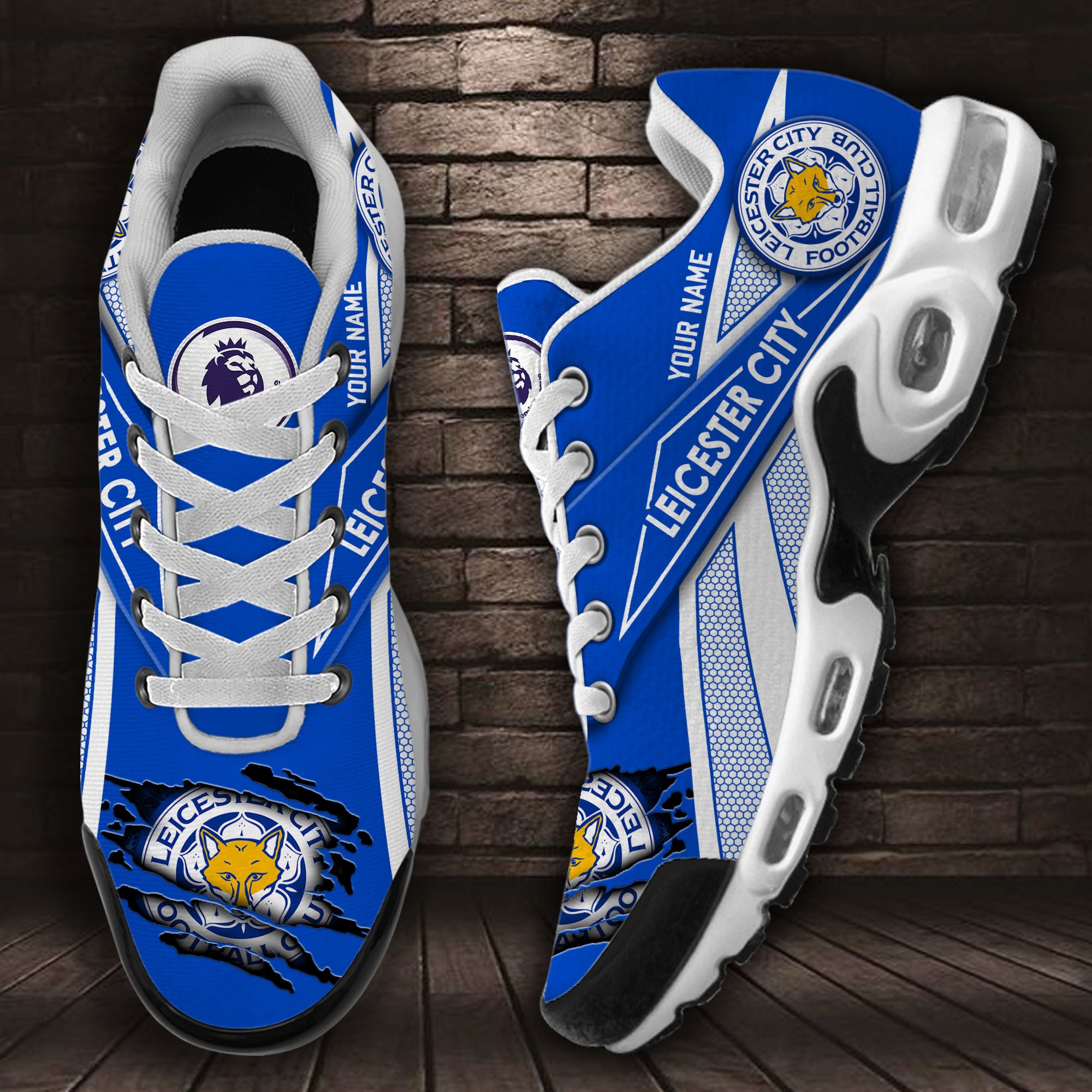Ideafootwear Leicester City F.C TN Shoes Sneakers For Men And Women