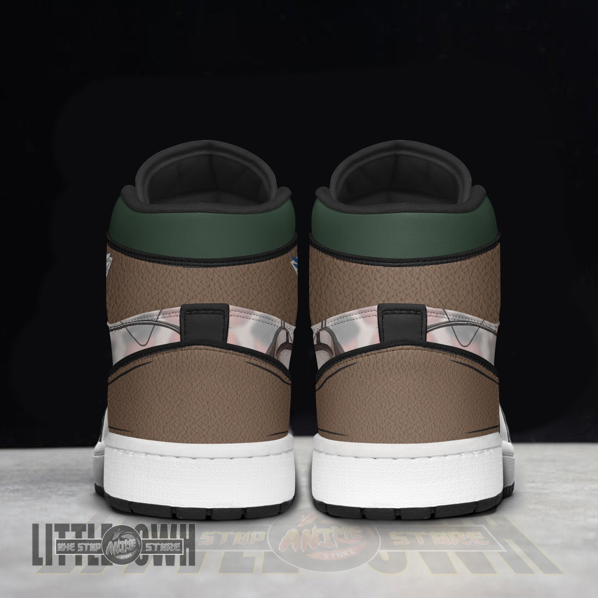 Ideafootwear Levi Ackerman AJ1 High Sneakers Shoes For Men And Women