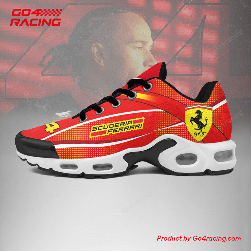 Ideafootwear Lewis Hamlton V3 - Scuderia Ferrari TN Shoes Sneakers For Men And Women