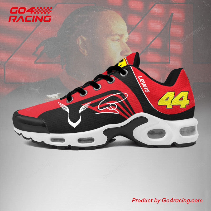 Ideafootwear Lewis Hamlton V7 - Scuderia Ferrari TN Shoes Sneakers For Men And Women
