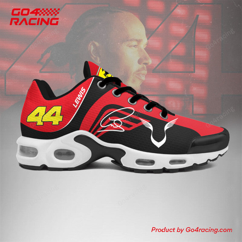 Ideafootwear Lewis Hamlton V7 - Scuderia Ferrari TN Shoes Sneakers For Men And Women