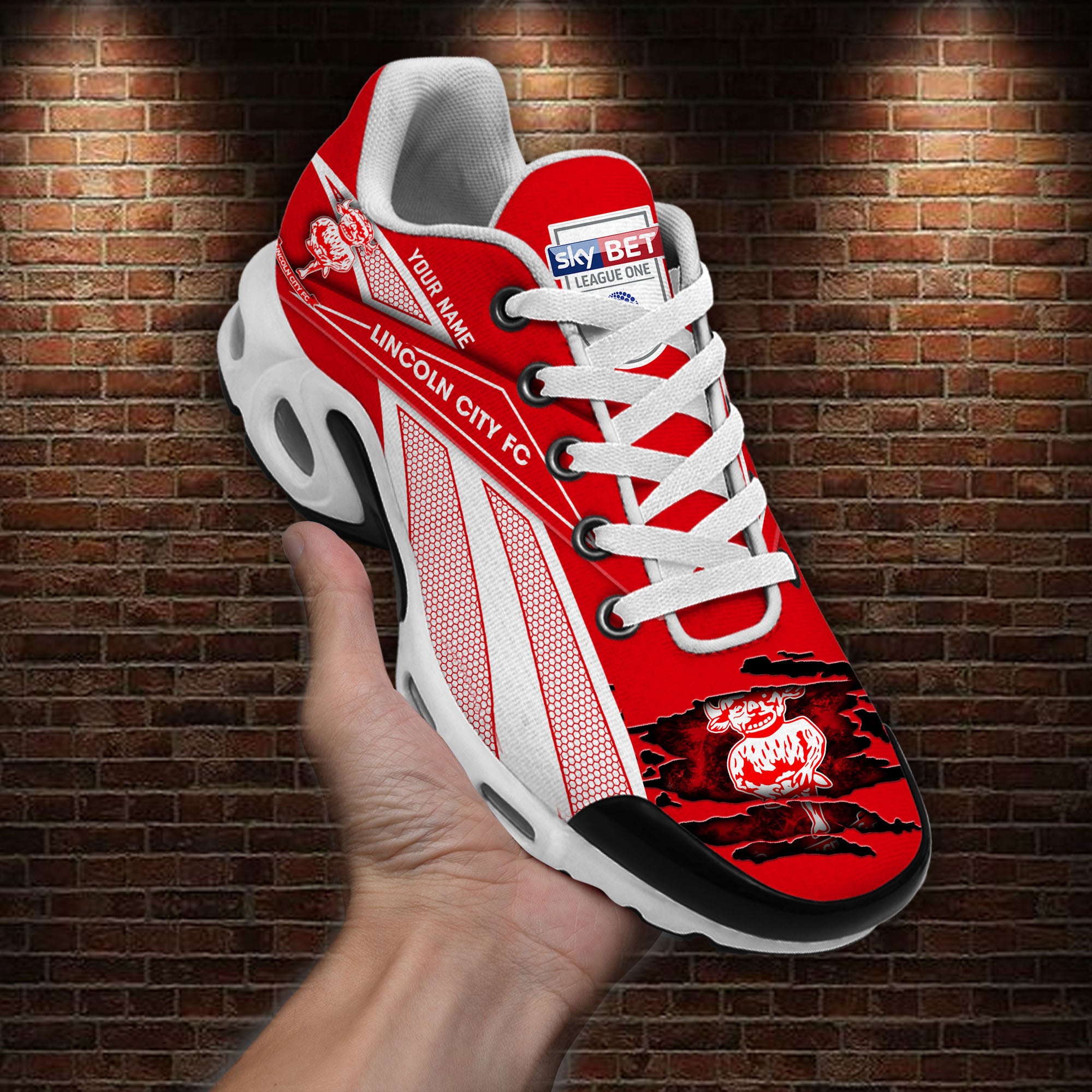 Ideafootwear Lincoln City F.C TN Shoes Sneakers For Men And Women