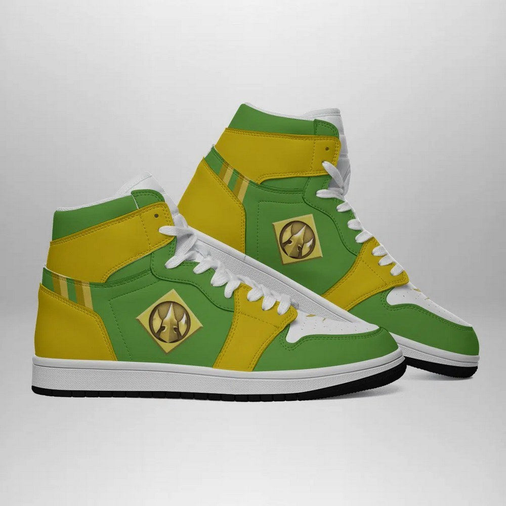 Ideafootwear Lord Drakkon Mighty Morphin AJ1 High Sneakers Shoes For Men And Women