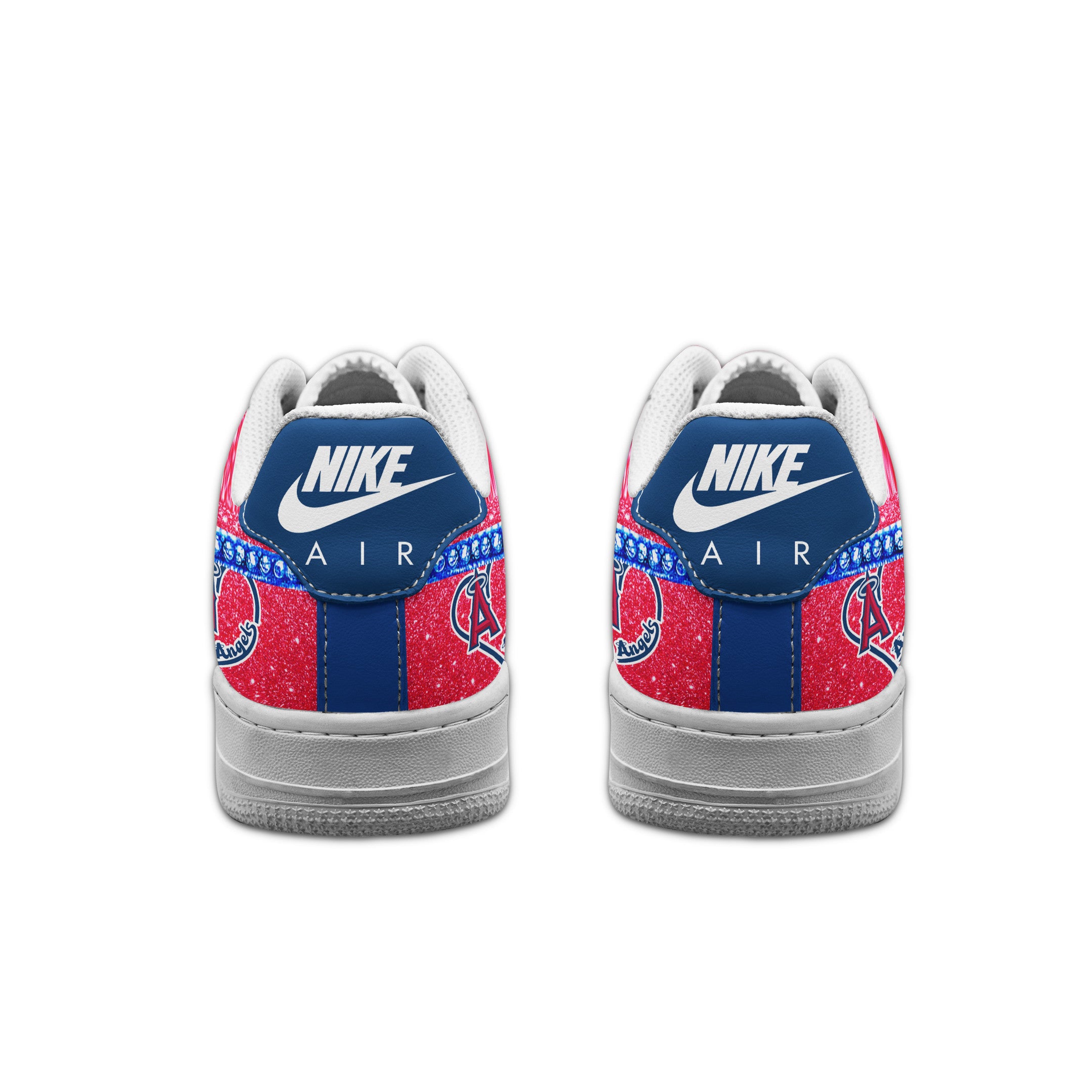 Ideafootwear Los Angeles Angels Air Low-Top Sneakers Shoes For Men And Women 3