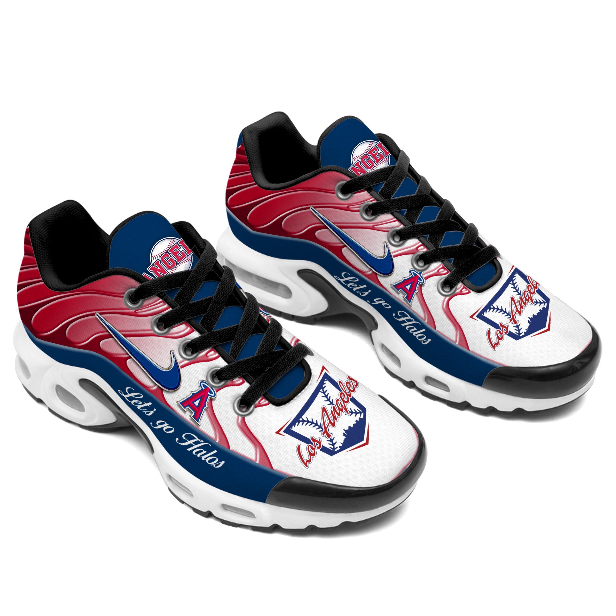 Ideafootwear Los Angeles Angels TN Shoes Sneakers For Men And Women
