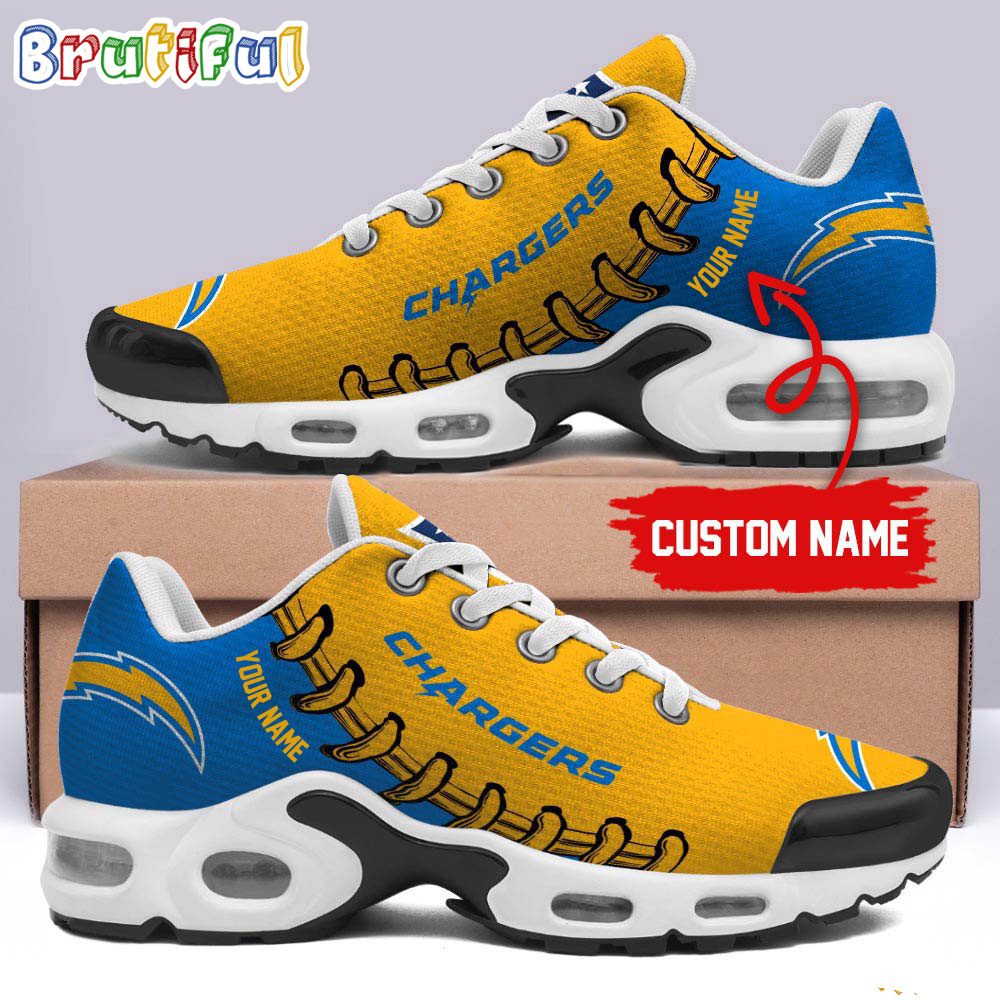 Ideafootwear Los Angeles Chargers TN Shoes Sneakers For Men And Women