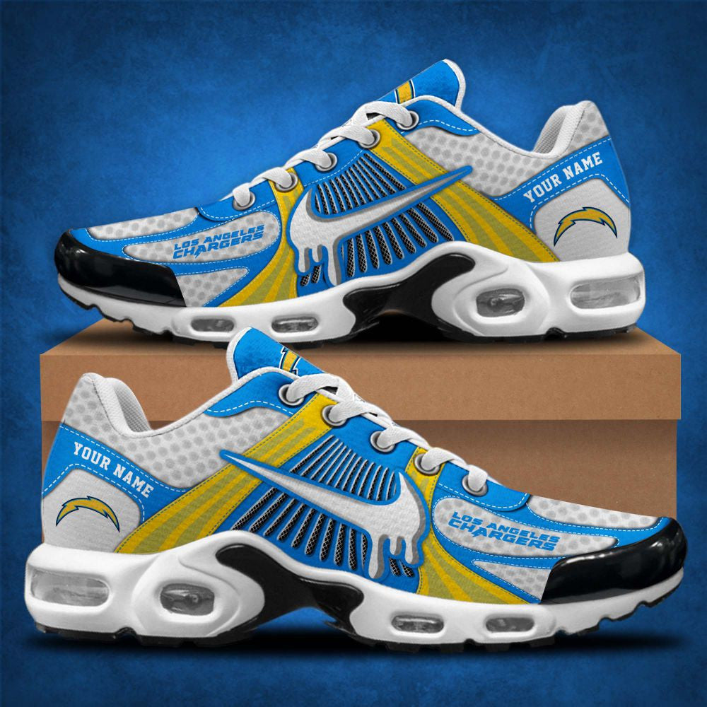 Ideafootwear Los Angeles Chargers TN Shoes Sneakers For Men And Women