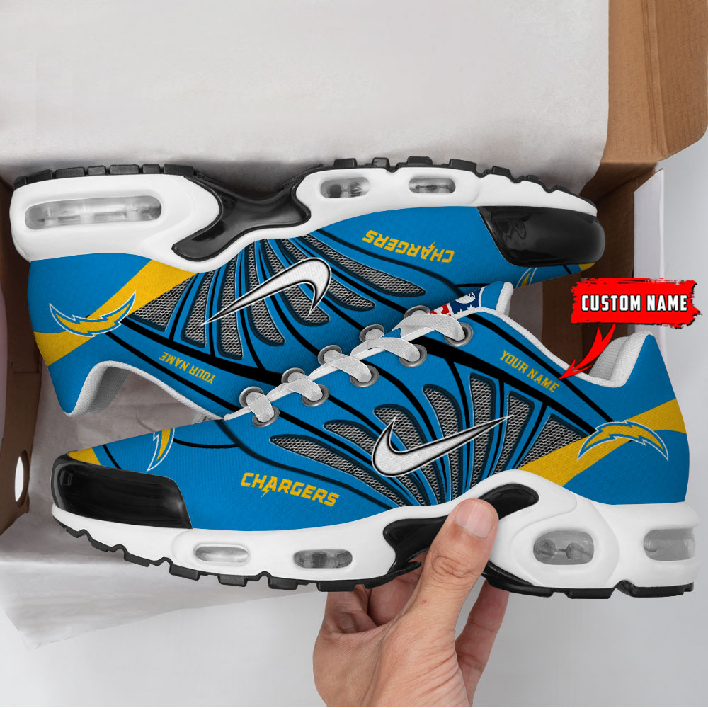 Ideafootwear Los Angeles Chargers TN Shoes Sneakers For Men And Women